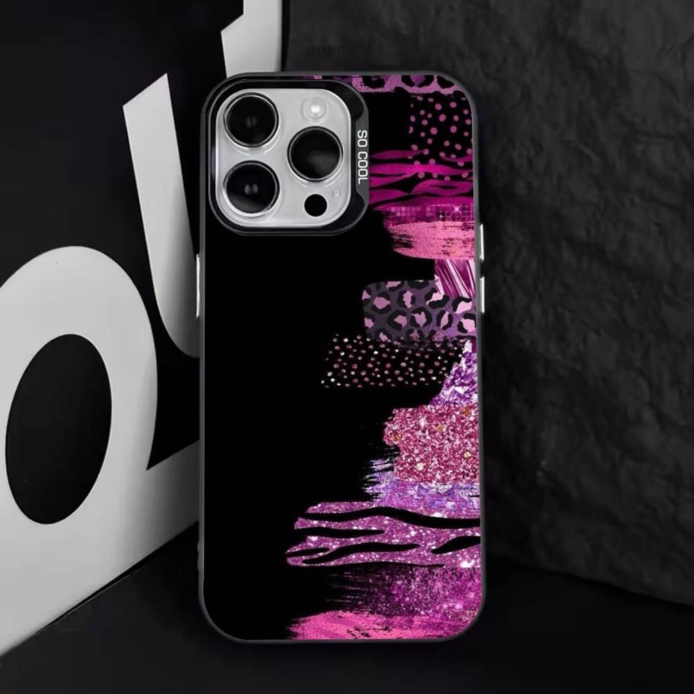 

Роскошный блестящий чехол-вспышка для iPhone 17, 16, 15, 14, 13, 12, 11 Plus, Pro Max, XS, Цветная Внутренняя Крышка с Серебряным Покрытием iPhone17PRO