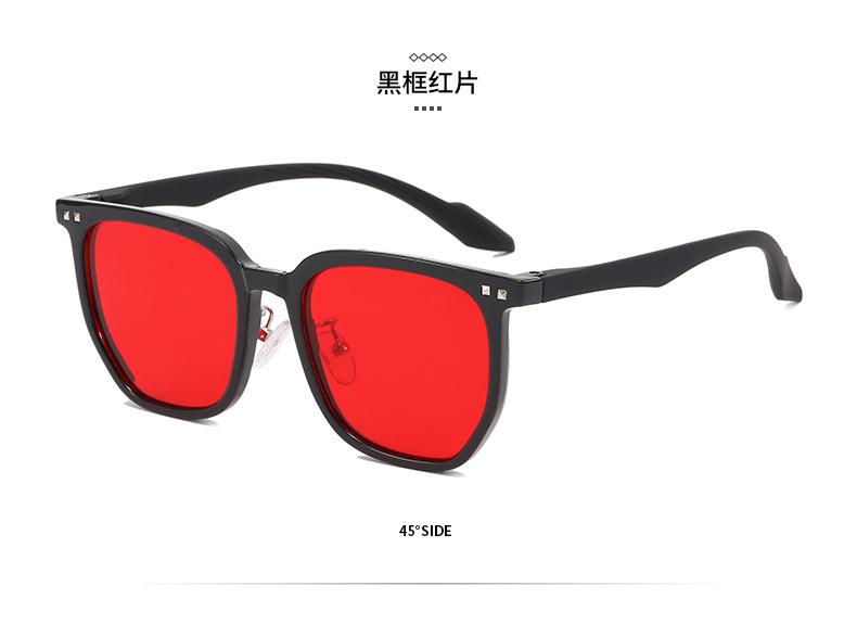 Square Shape Sun Glasses Ladies Fashion Trendy Uv400 Protection Designer Sunglasses Driving Fishing Men Sun Glass