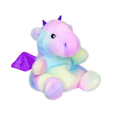 Brinquedo macio Aurora - Dragão arco-íris Palm Pals, 15 cm
