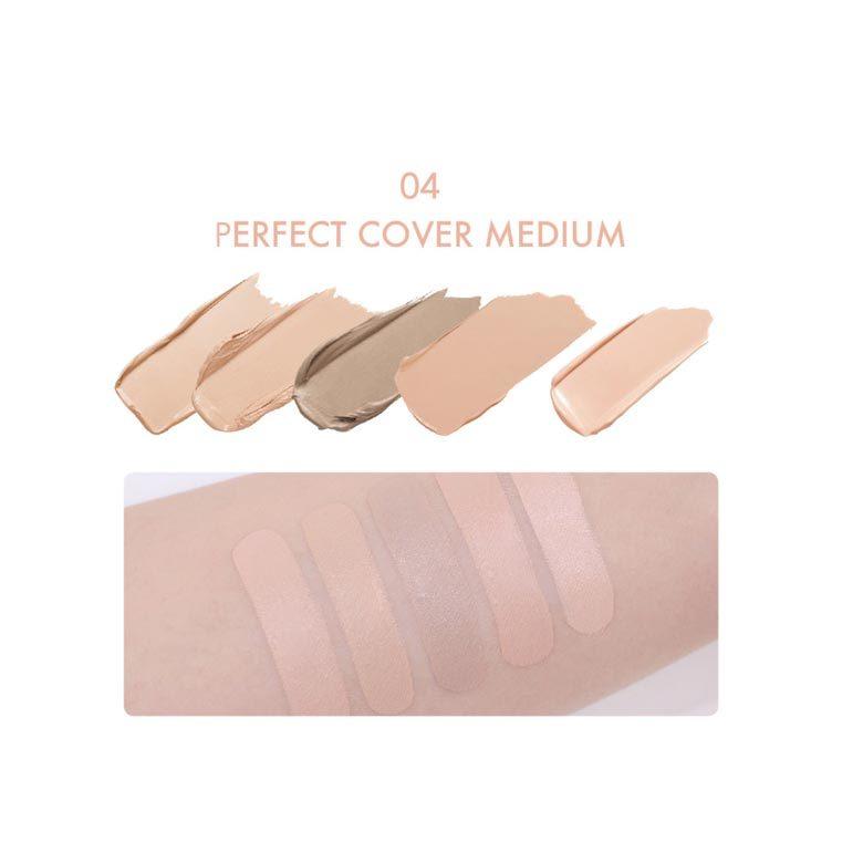 

LUNA Conceal Blender Palette 6g /01 Clear Cover, 02 Pure Cover, 03 Perfect Cover Natural, 04 Perfect Cover Medium/ Make-Up, Korean Cosmetics, Kbeauty 04