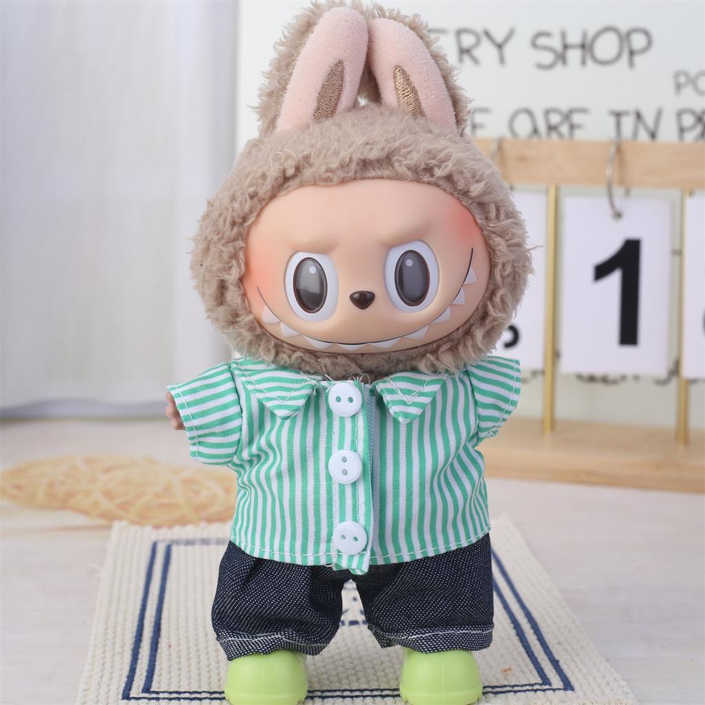 Labubu Baby Clothing Is Compatible with First, Second, and Third Generation 17cm Labubu Dolls