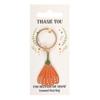 Something Different Thank You For Helping Me Grow Flower Keyring