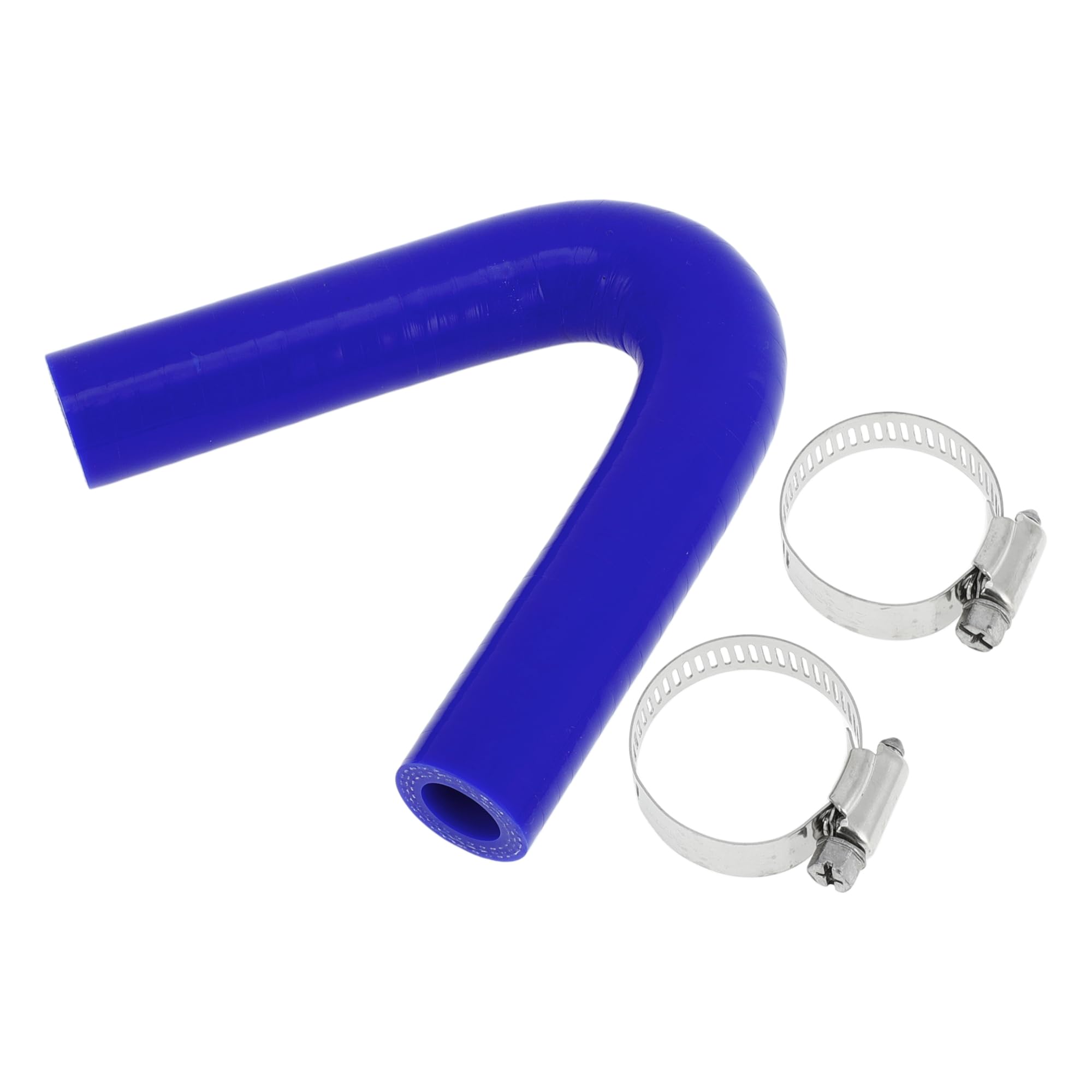 

X AUTOHAUX 1 Set 16mm/0.63 ID 102mm/4.02 Length 135° Blue Car Silicone Hose (with Clamp) Hose Universal синій