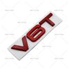 Suitable for Q2 V6T V8T Metal Emblem A4LA6LS7Q5Q3 Displacement Personalized Modification Fender Car Sticker