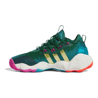 Trae Young 3 J 96 Jeux Olympiques Chaussures pour Enfants Vert Équipe-Vert Foncé Or Métallique IF2113