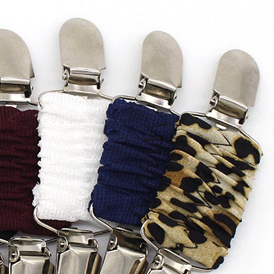 Clip per Maglione Bocca d'Anatra Elastico Geometrico Flessibile Fermo Decorazione Abbigliamento Gioiello Regalo Donna Scialle
