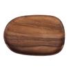 South American Walnut Creative Solid Wood Tray, Japanese Style Household Dry Foam Tray, Irregular Fruit Tray, Snack and Tea Tray