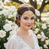 DIY Baroque Bridal Hair Accessories Craft Kit For Weddings Plastic Resin Material Pack Lightweight Multi Event Use