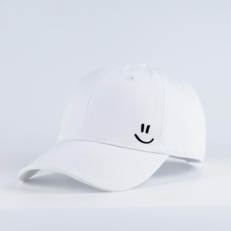 Women's Basic Smiley Graphic Baseball Cap Adjustable Casual Hat for Daily Travel Weekend Gathering Vacation Party