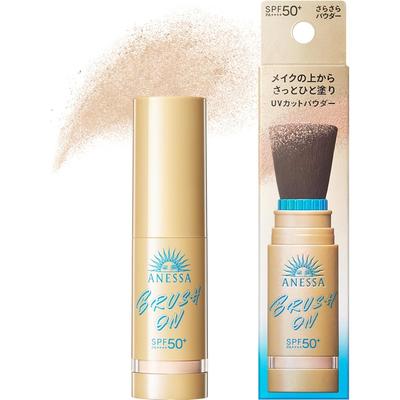 Anessa Perfect UV Brush On Powder 3g SPF50+ PA++++ Lightly Fragrant Fruity Floral Loose Face Powder