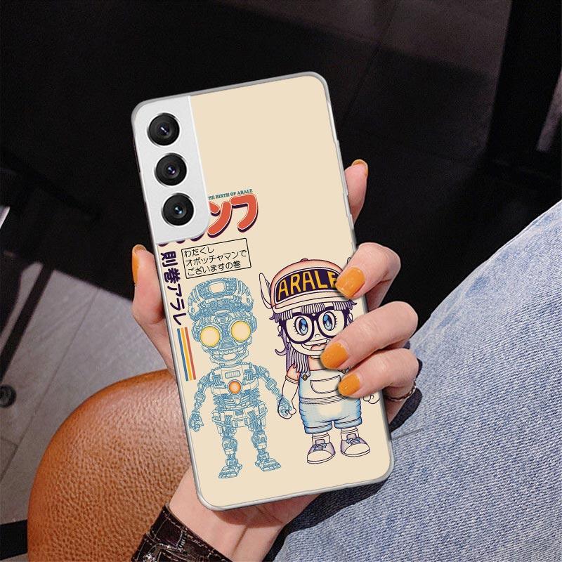 Arale Dr Slump Phnoe Case for Samsung Galaxy S26 S25 Edge S23 S24 Ultra S22 Plus S21 S20 FE Unique Cover Soft Coque Galaxy S25 S