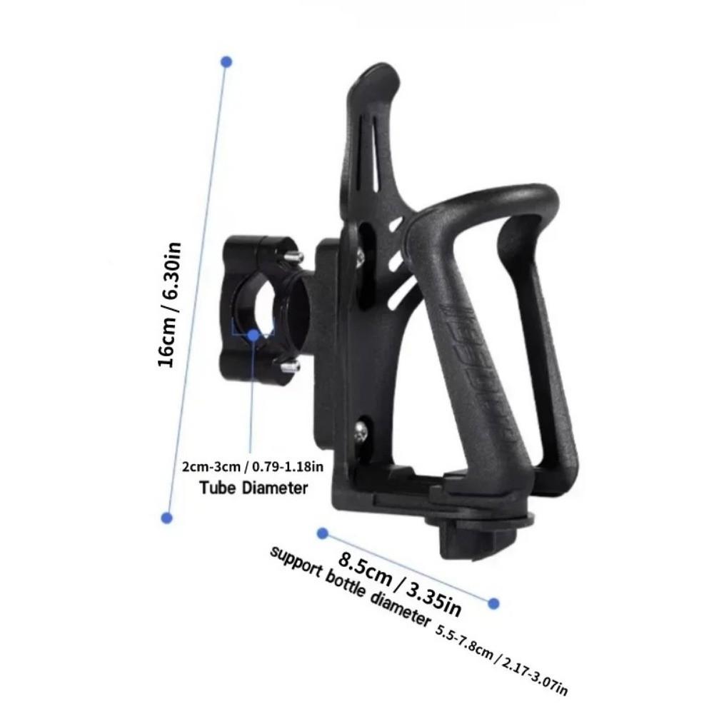 Universal Bottle Holder ABS Handlebar Bottle Holder New Cup Holder  Motorcycle Scooter ATV Bike