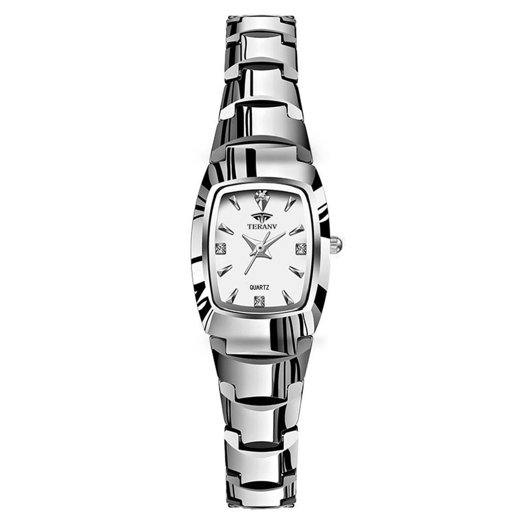 Stylish Korean Women's Waterproof Square Watch - Elegant and Trendy Design