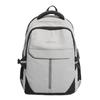 Schoolbag New 1011 Backpack Men's Korean Edition Large Capacity Junior High School Student School Bag Simple Commuter Computer Bag