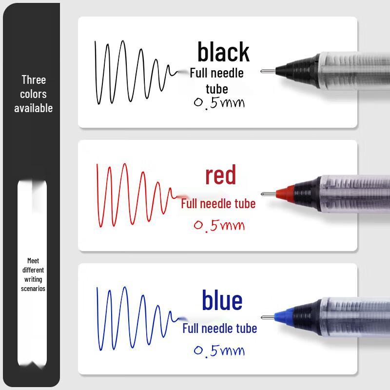 Baixue Sheng 0.5mm Quick-Drying Black Gel Pen