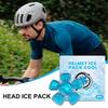 Hat Ice Pack Gel Cooling Bag Mat Hat Accessories Suitable For Helmet Hats Reusable Ice Pad Suitable For Outdoor Sports Hiking