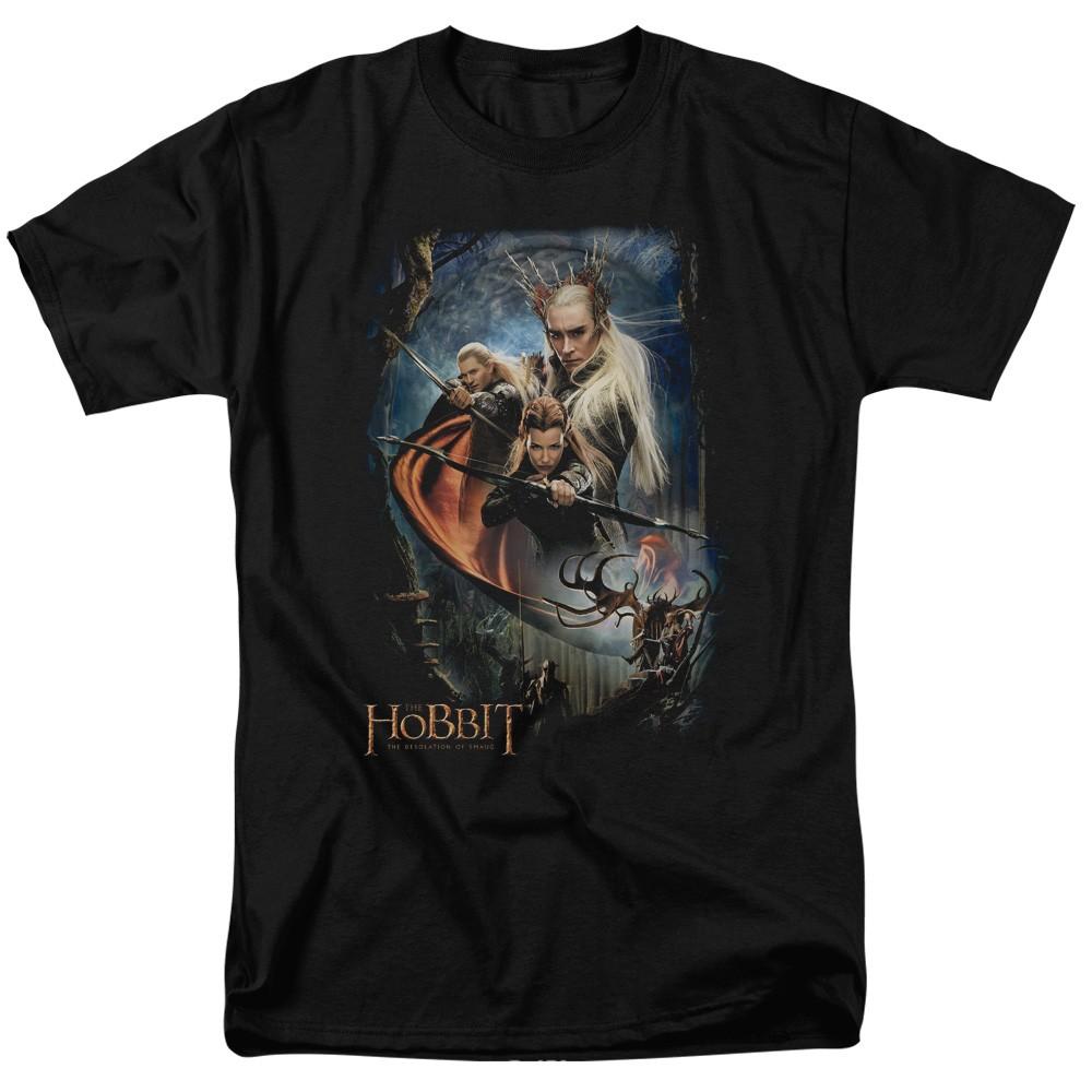 The Hobbit 2 Desolation Of Smaug Thranduils Realm Licensed Adult T-Shirt S