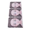 3 ks Růžové Oblečení Malování Make-up Cvičení Šablona Zesílená Opakovaně Použitelná Velikost A4 Omyvatelná Barva na Obličej P