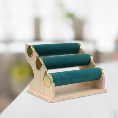Bracelet Holder Racks, Velvet Bangle Stand, Jewelry Organizer, Display for Wrist