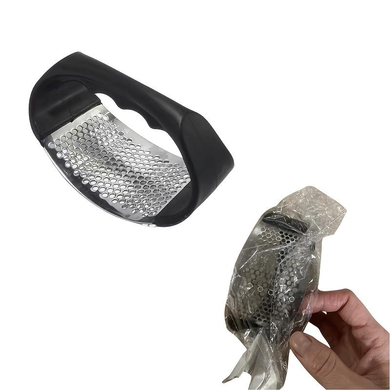 

1pc Stainless Steel Garlic Press - a Manual Garlic Crusher with a Comfortable Grip, Suitable for Cutting Vegetables And Mashing Fruits 1pc