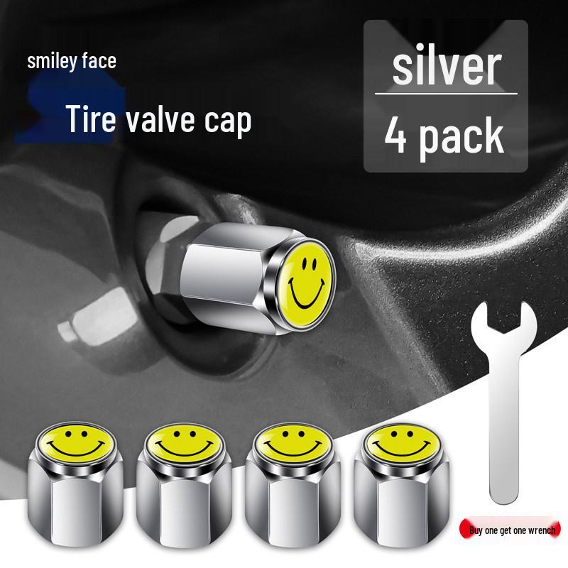 BYD Car Tire Anti-theft Metal Valve Stem Cap