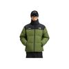 Li-Ning Sports Lifestyle Series Letter Comfortable Simple Zipper Stand Collar Casual Down Jacket Unisex Outerwear AYMV431-9