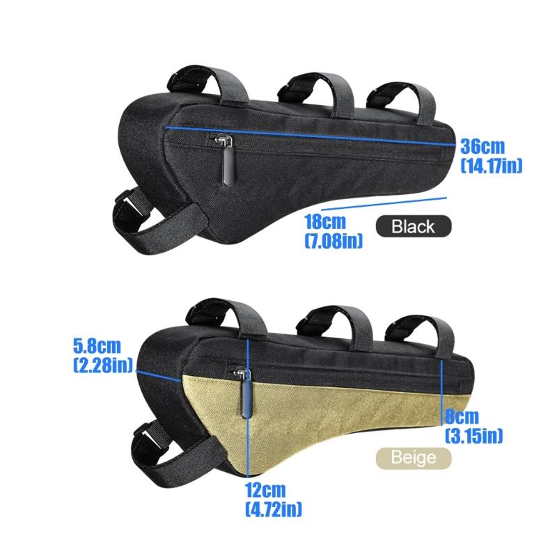 Bicycles Triangles Bag Bike Front Tube Frame Saddles Storage Bag Durability Cycling Pouches Bicycles Accessories