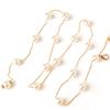 Pearl Metal Waist Jewelry For Women With Hook Fastening Elegant Dress Waist Chain