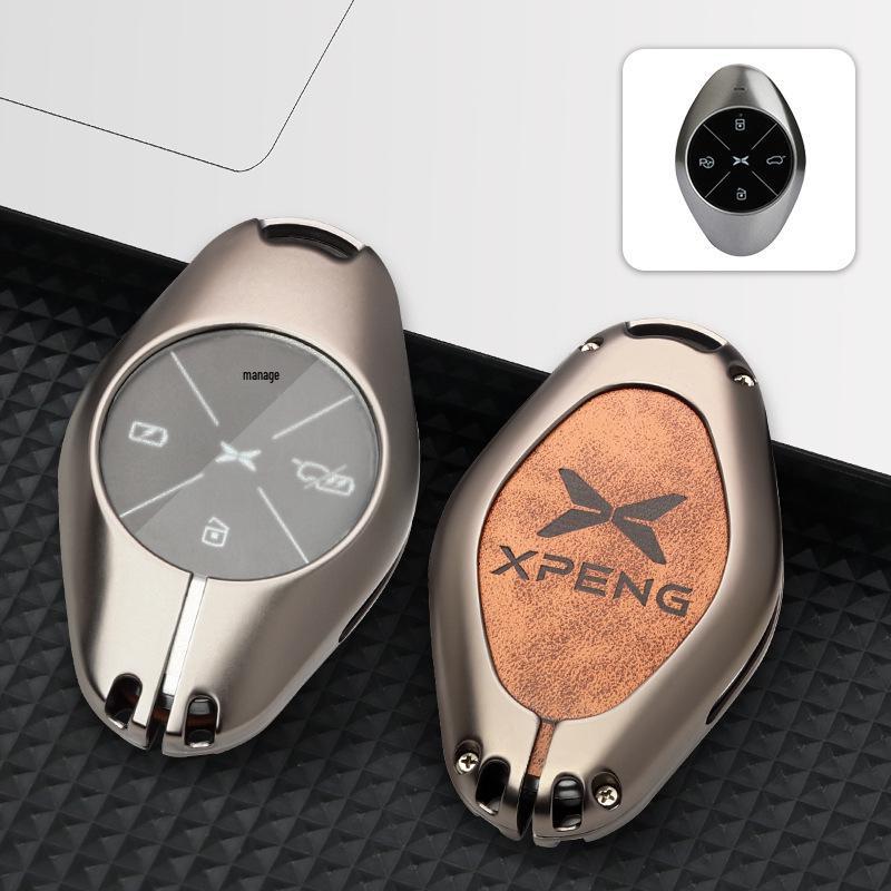 Xiaopeng P7/P5/G3i Luminous Metal Keychain Case