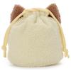 TAKARATOMY A.R.T.S Pokémon PokéPiece Plush Drawstring Bag, Pichu, Approx. 7.7 Inches (18 Cm) Wide