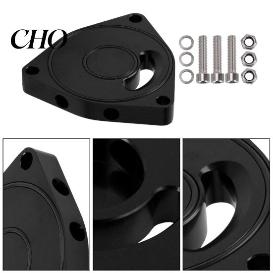 Precise Fit Turbo Valve Gasket BOV Plate for Honda Civic 2015-2021 1.5T, Embedded Rubber Turbocharger Aluminum Blow Off Replacement, Exhaust Seal High