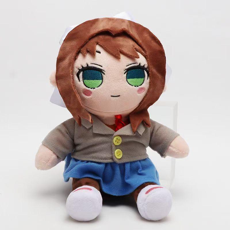 Exquisite Monika Plush Toys Literature Club Soft Terrifying Game Peripherals Ornaments Collection Decoration Gifts For Friends