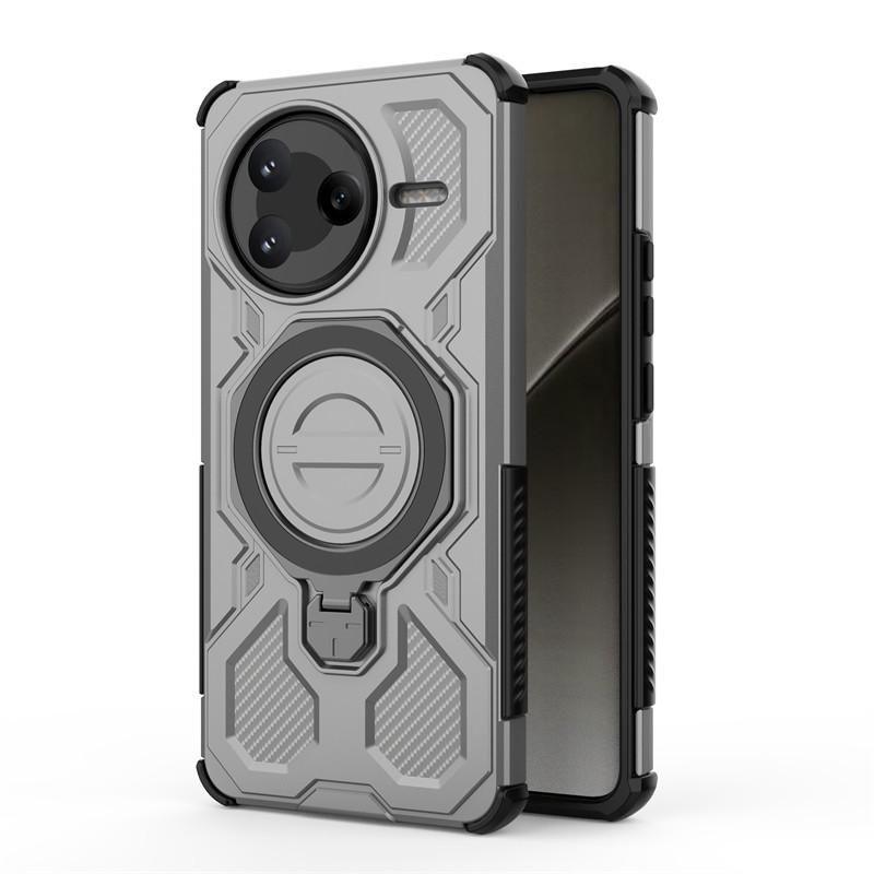 Luxury Magnetic Armor Case For Xiaomi Poco F7 Pro Cases Xiaomi Poco F7 Pro F7 Ultra Cover PC Magsafe Wireless Charging Cover