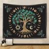 Mandala Tapestry Hippie Tapestries Mystic Chakra Meditation Decor Tapestry Decor for Living Room Backdrop Dorm
