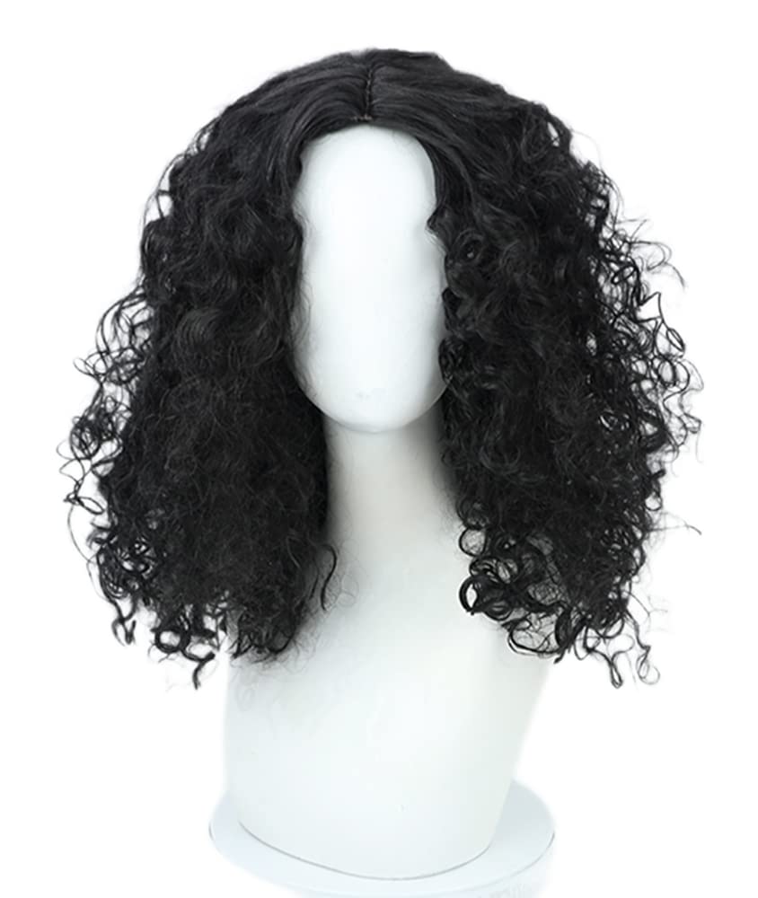 

Парик для косплея Усоппа из One Piece, черный, термостойкий парик