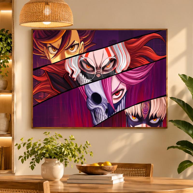 5D Diamond Painting Dandadan DIY Full Drill Diamond Art Kit Home Decoration