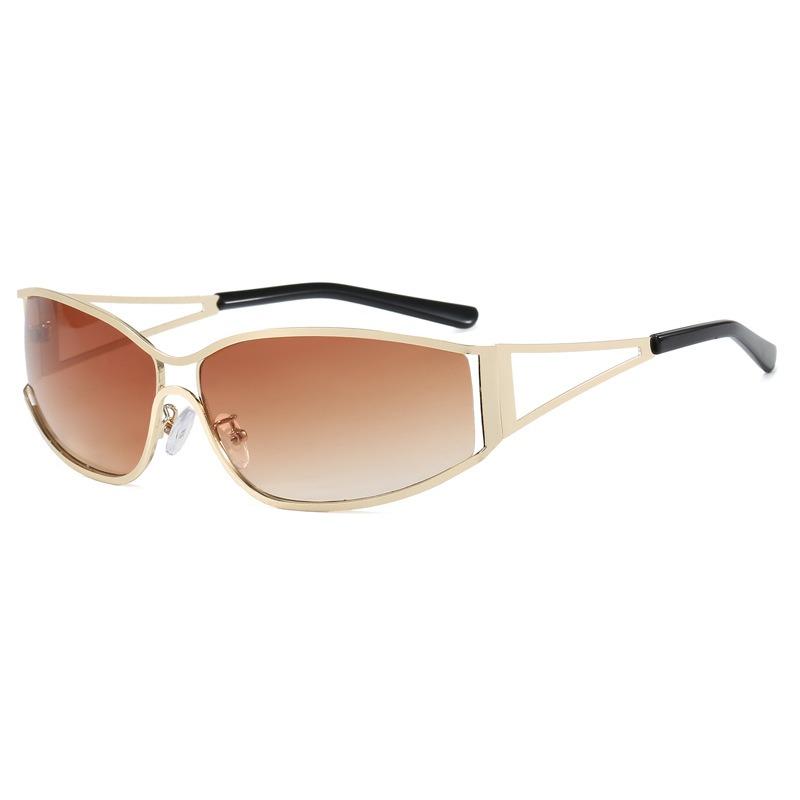 Y2k Sunglasses Women Men Oversized  Designer Gradient Goggle Sun Glasses Steampunk Glasses Shades Eyewear Mirror Eyeglasses