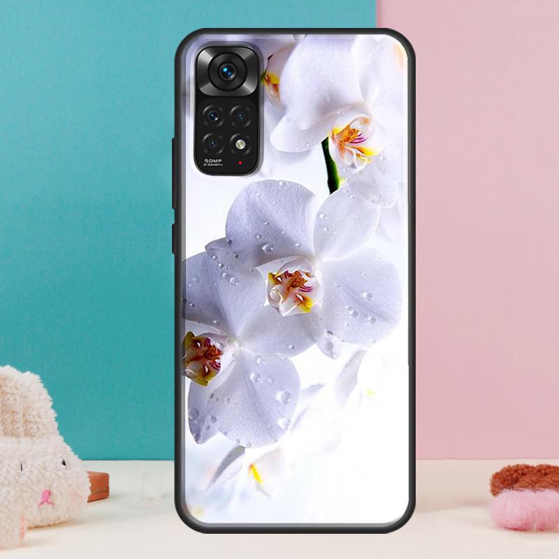 Orchid Flowers Colorful Case For Xiaomi Redmi Note 13 12 Pro 14 11 9 10 9S 10S 11S 12S Redmi 14C 13C 10C 12C Cover