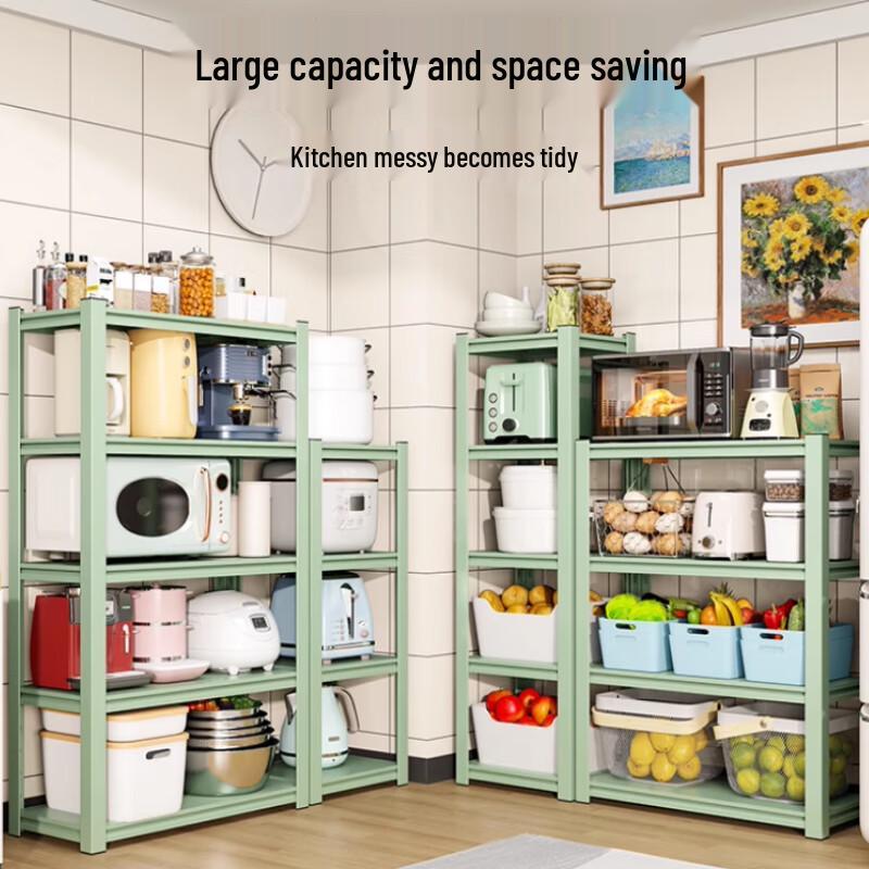 4-stufiges Küchenregal aus Kohlenstoffstahl