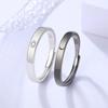 Zinc Zinc Alloy Valentine'S Day Gift Angle Star Fashion Jewelry Korean Style Ring Vintage Ring Couple Ring
