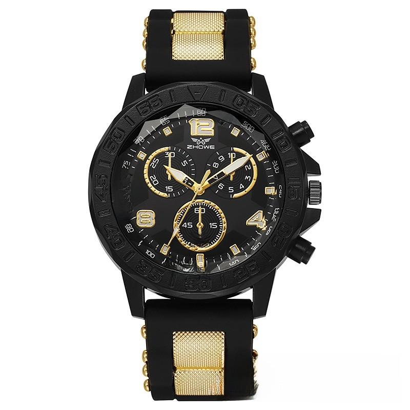 

Casual Mens Quartz Watch With Alloy Case For Daily Wear золотий