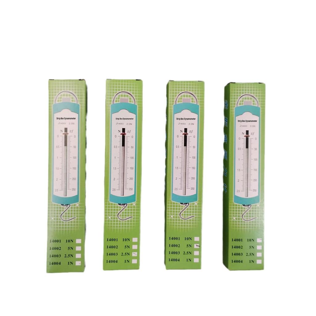 Bar Box Dynamometer: 1N, 2.5N, 5N, 10N Spring & Cylinder Models
