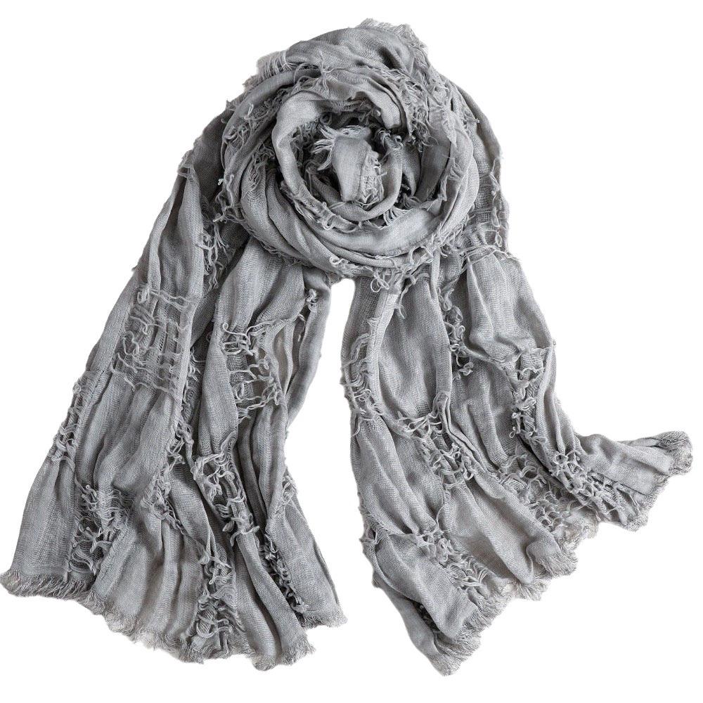 Warm Women Scarf Breathable Neck Warmer Hip Hop Cotton Linen Neckerchie Office