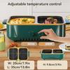 Electric Hot Pot and Grill Combo,Dual Temper Control,Fast Heating - Indoor Cooking Appliance for BBQ,Steaks,Noodles&More-Suitable for Up to 3 People