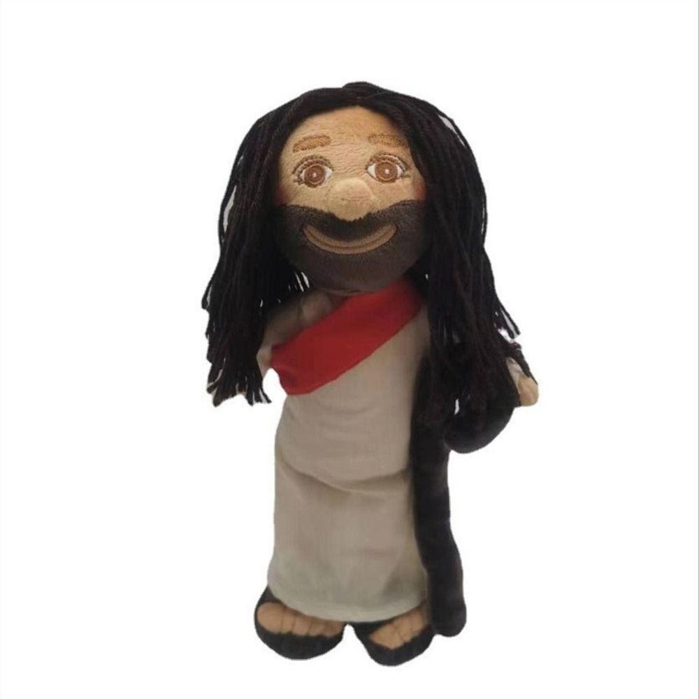 Savior Jesus Jesus Plush Toy Christ Religious Virgin Mary Stuffed Doll Stuffed Toys   Room Decor