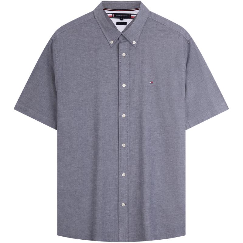 

Tommy Hilfiger Men s Oxford Short Sleeve Shirt XS