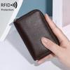 RFID anti-theft card swiping bag multi-functional large-capacity credit card case small card holder
