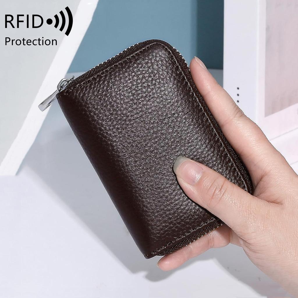 RFID anti-theft card swiping bag multi-functional large-capacity credit card case small card holder
