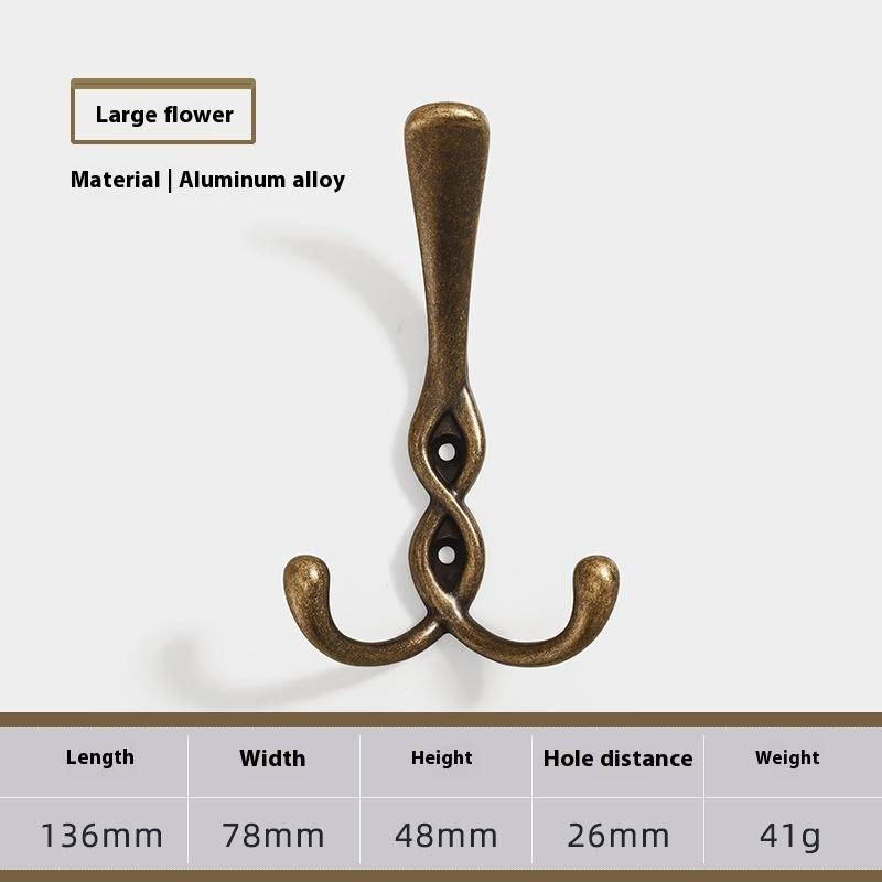

1 шт. Крючок настенный из цинкового сплава бронзового цвета, в деревенском стиле, для ключей, пальто, сумки, шляпы, халата, для кухни, ванной комнаты, комнаты, вешалка для одежды A15