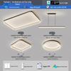 Italian Luxury Ceiling Lamp Set: 2025 Modern Atmospheric Design for Living Room